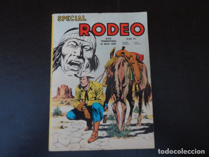 C&oacute;mics: SPECIAL RODEO N&ordm; 65  1978 TEX EN FRANCES - Foto 1