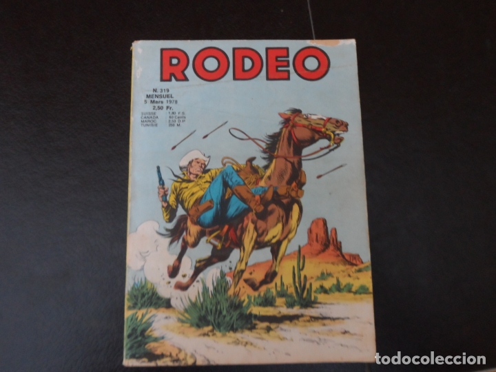 C&oacute;mics: RODEO N&ordm; 319  1978 TEX EN FRANCES - Foto 1
