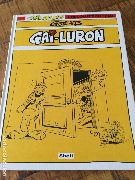 C&oacute;mics: GAI-LURON, GOTLIB. SHELL 1994 COMIC TAPA DURA EN FRANCES - Foto 1