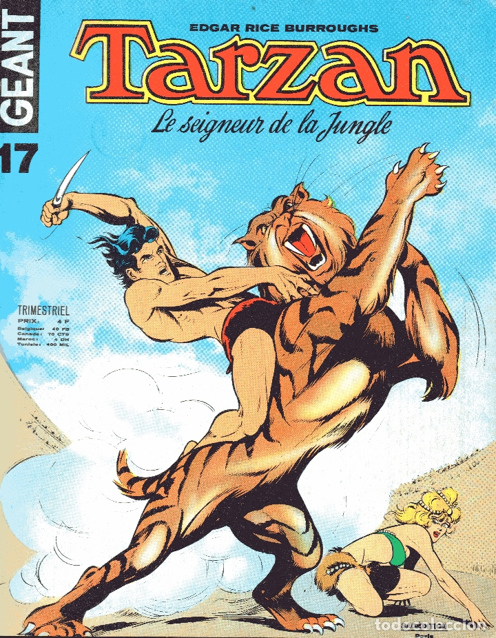 C&oacute;mics: TARZAN - GEANT n&ordm;17 - SAGEDITION 1973 - FRANC&Eacute;S - Foto 1