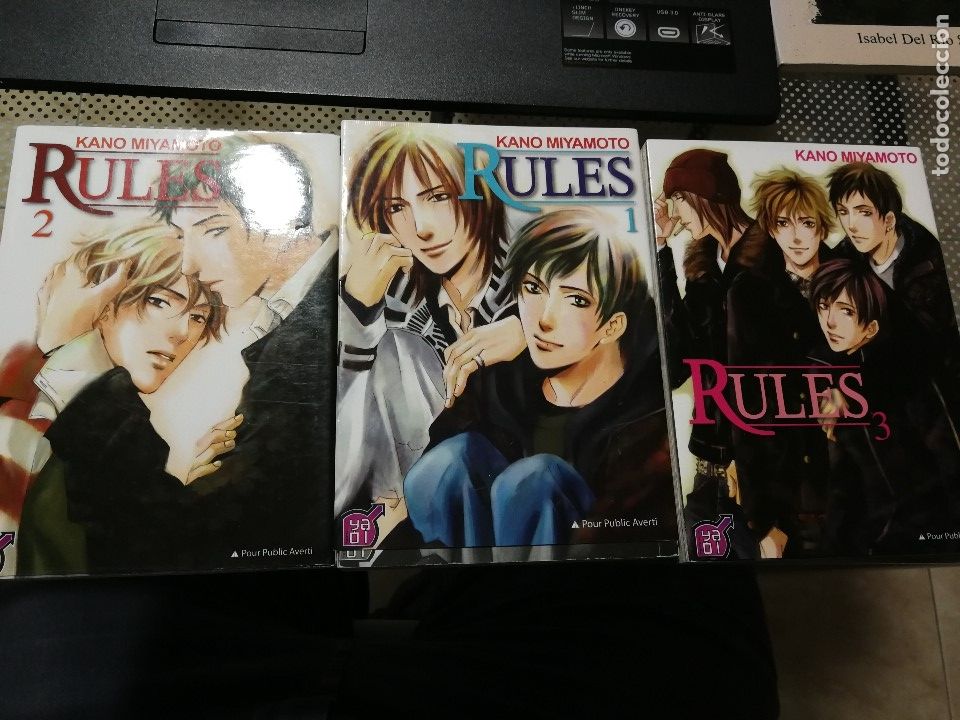 C&oacute;mics: Rules Vol.1,2,3 (3 libros) MIYAMOTO Kano - Foto 1