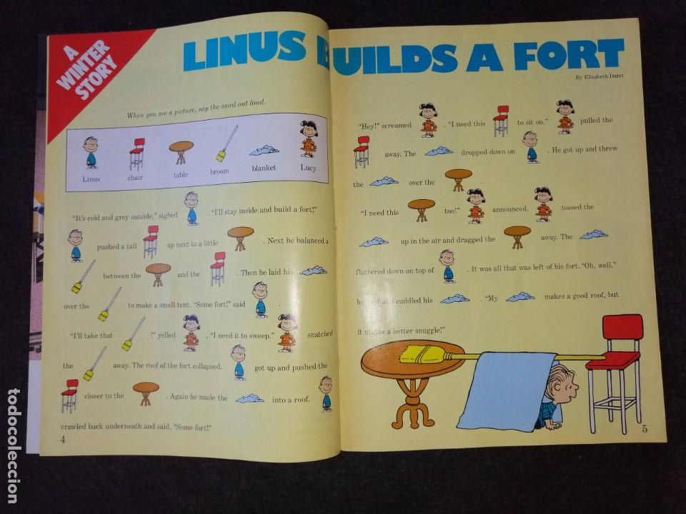 C&oacute;mics: SNOOPY MAGAZINE - WINTER 1990 - INCLUDES POSTER - EN INGL&Eacute;S - Foto 3