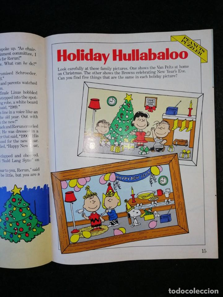 C&oacute;mics: SNOOPY MAGAZINE - WINTER 1990 - INCLUDES POSTER - EN INGL&Eacute;S - Foto 6