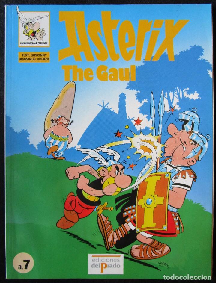 C&oacute;mics: ASTERIX THE GAUL a.7 - EDICIONES DEL PRADO - EN INGL&Eacute;S - Foto 1