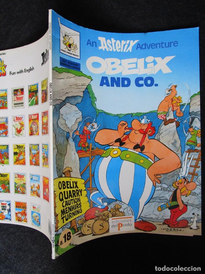 C&oacute;mics: ASTERIX AND CO. a.18 - EDICIONES DEL PRADO 1978 - EN INGL&Eacute;S - Foto 2
