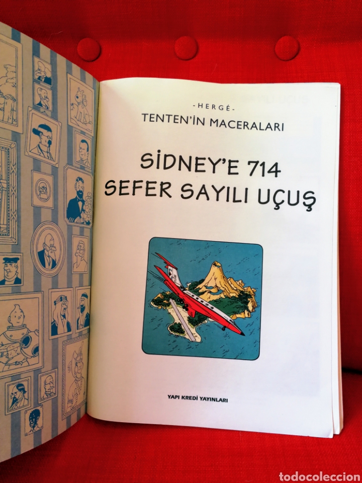 C&oacute;mics: TINTIN IDIOMAS.VUELO 714 SIDNEY.EN TURCO - Foto 2