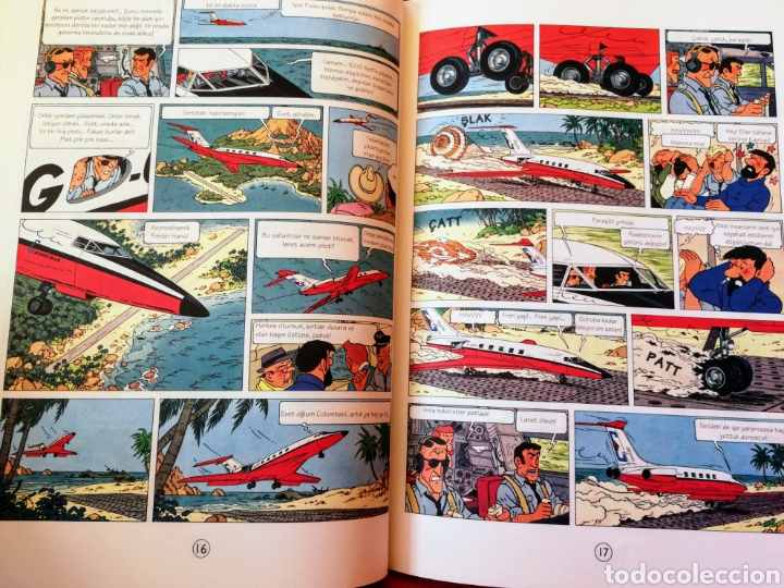 C&oacute;mics: TINTIN IDIOMAS.VUELO 714 SIDNEY.EN TURCO - Foto 3