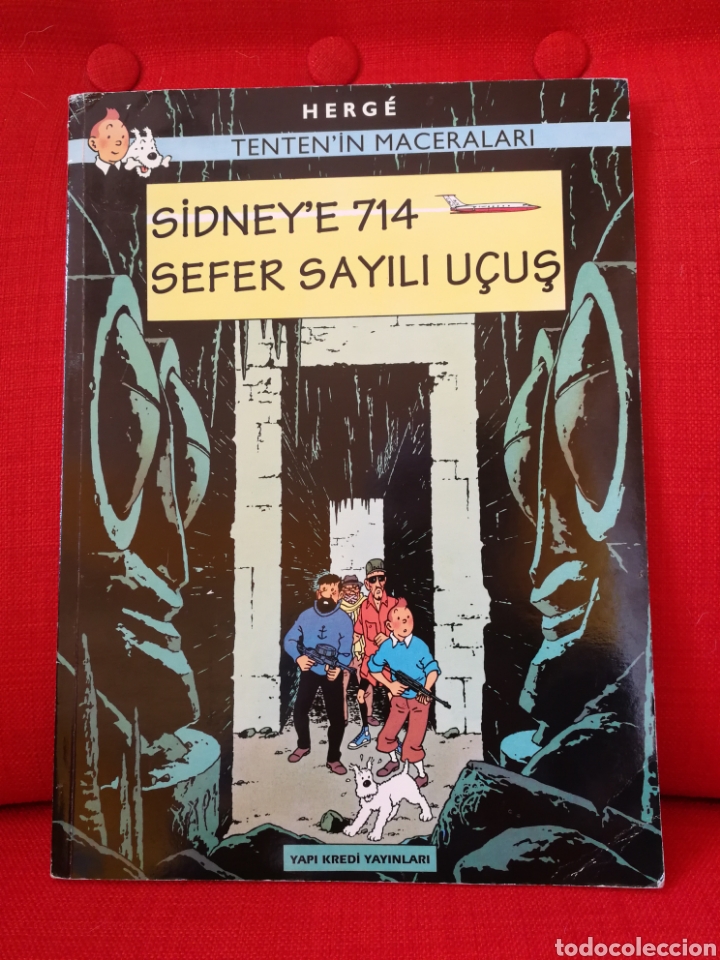 C&oacute;mics: TINTIN IDIOMAS.VUELO 714 SIDNEY.EN TURCO - Foto 1
