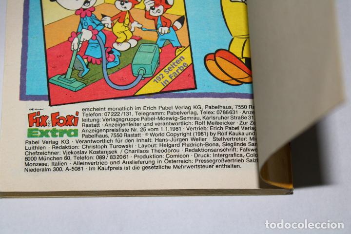 C&oacute;mics: C&Oacute;MIC en Alem&aacute;n - FIX UND FOXI Extra n&uacute;m. 70 - 1981 - Taschenbuch - Foto 4