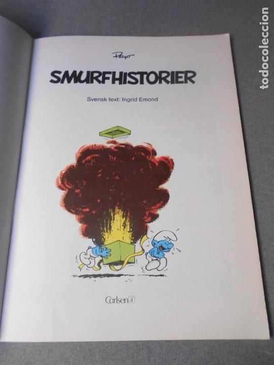 C&oacute;mics: SMURFHISTORIER. LOS PITUFOS. - Foto 2