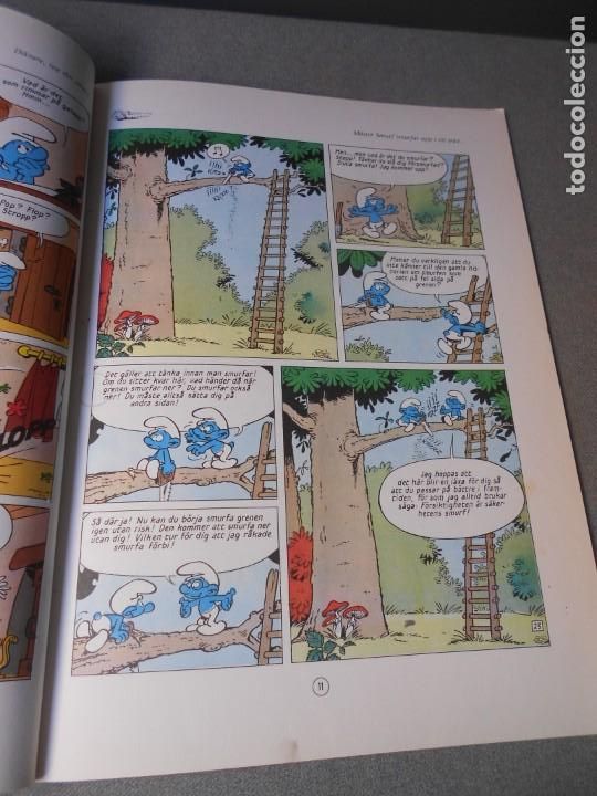 C&oacute;mics: SMURFHISTORIER. LOS PITUFOS. - Foto 4