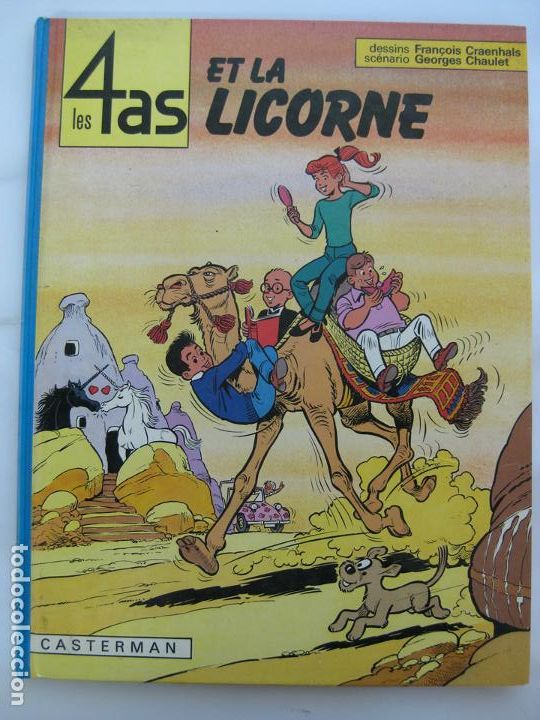 C&oacute;mics: LES 4 AS ET LA LICORNE - FRANCES - 1980 - Foto 1