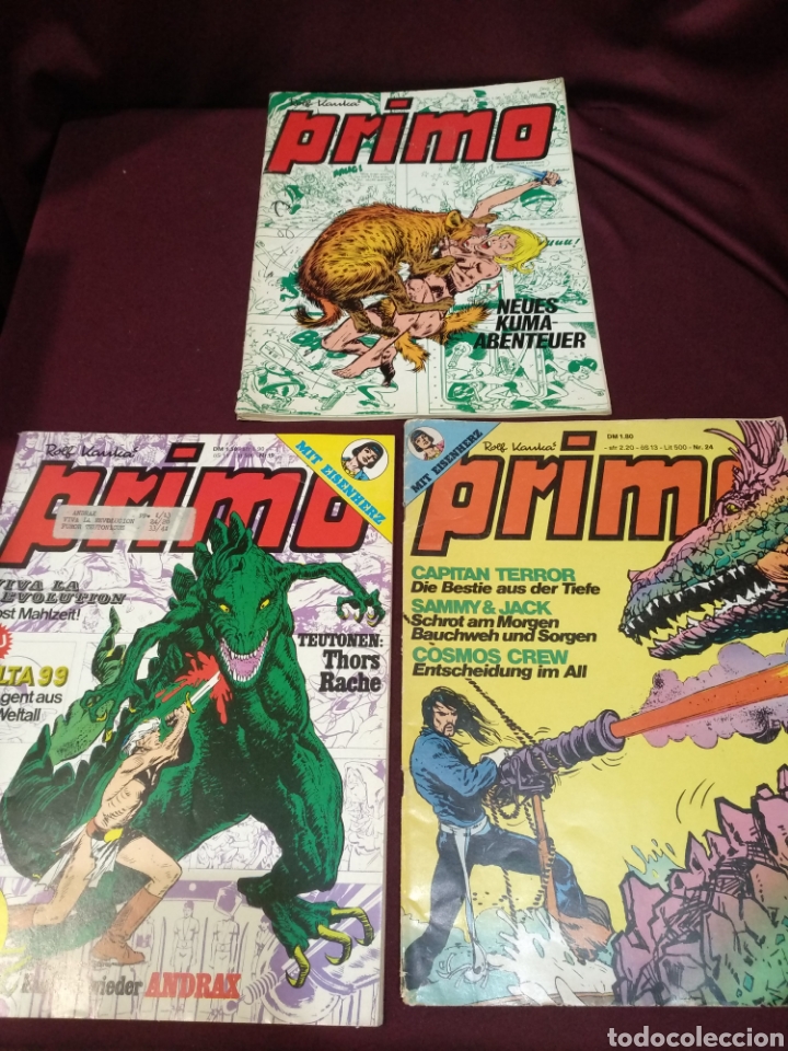 C&oacute;mics: 3 comics en alem&aacute;n, PRIMO, ANDRAX. N&deg; 5,19,24 - Foto 1