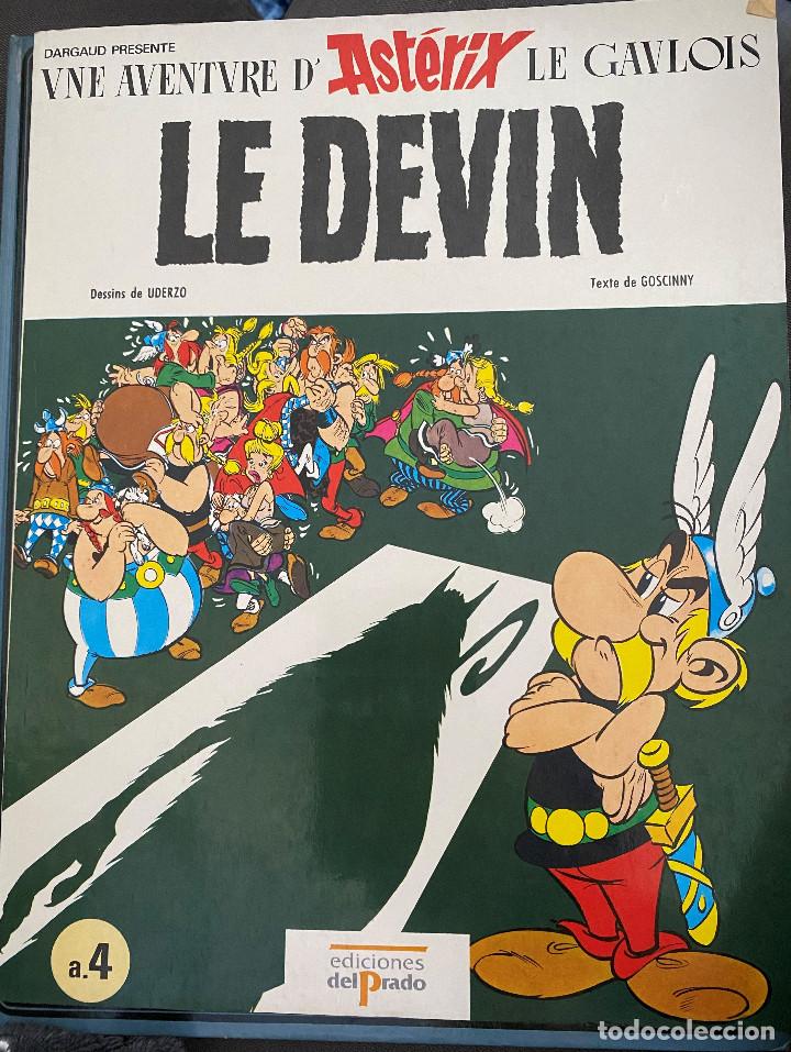 C&oacute;mics: Comic Asterix Edici&oacute;n en franc&eacute;s El Prado Num 4 Le Devin - Foto 1