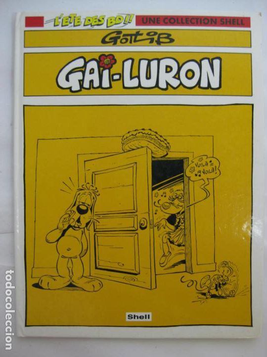 C&oacute;mics: GAI-LURON - GOTLIB, UNE COLLECTION SHELL - Foto 1