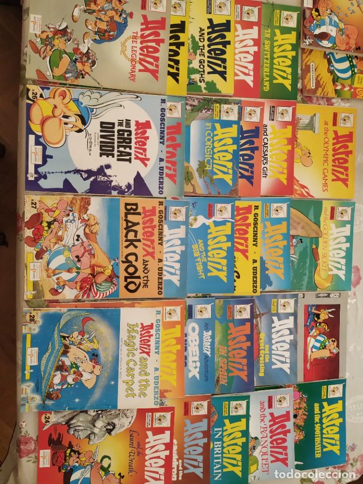 C&oacute;mics: COLECCI&Oacute;N ASTERIX - COLECCION COMPLETA DE ASTERIX EN INGLES EDICIONES DEL PRADO STUDY COMIC - Foto 2