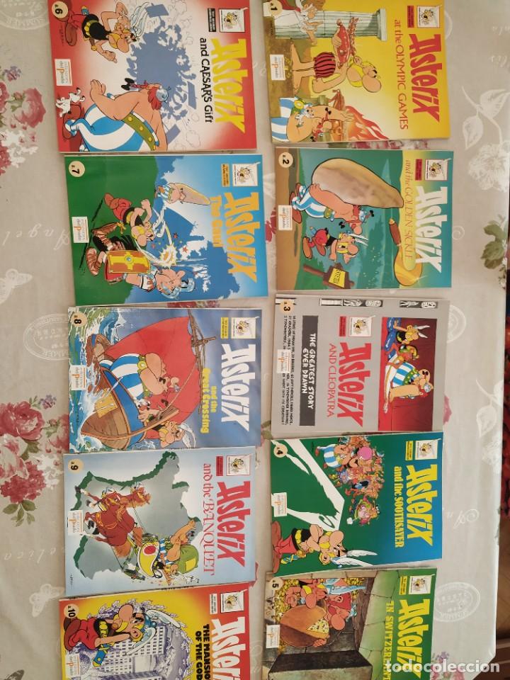 C&oacute;mics: COLECCI&Oacute;N ASTERIX - COLECCION COMPLETA DE ASTERIX EN INGLES EDICIONES DEL PRADO STUDY COMIC - Foto 3