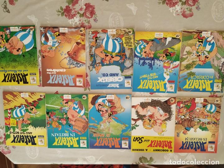 C&oacute;mics: COLECCI&Oacute;N ASTERIX - COLECCION COMPLETA DE ASTERIX EN INGLES EDICIONES DEL PRADO STUDY COMIC - Foto 4