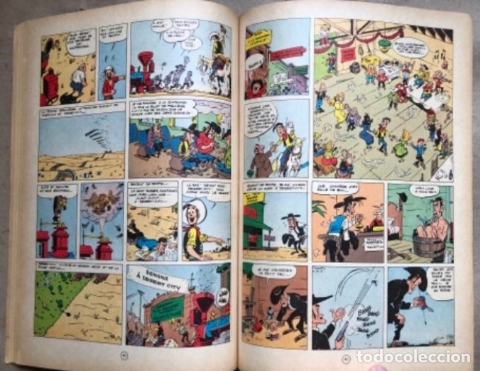 lucky luke “des rails sur la prairie”. ed. dupu - Comprar Comics