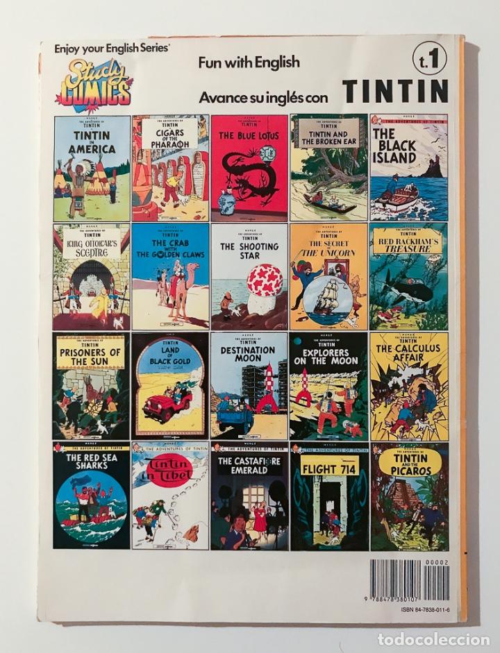 C&oacute;mics: TINTIN - THE SEVEN CRYSTAL BALLS - EDICIONES EL PRADO - STUDY COMICS - Foto 4