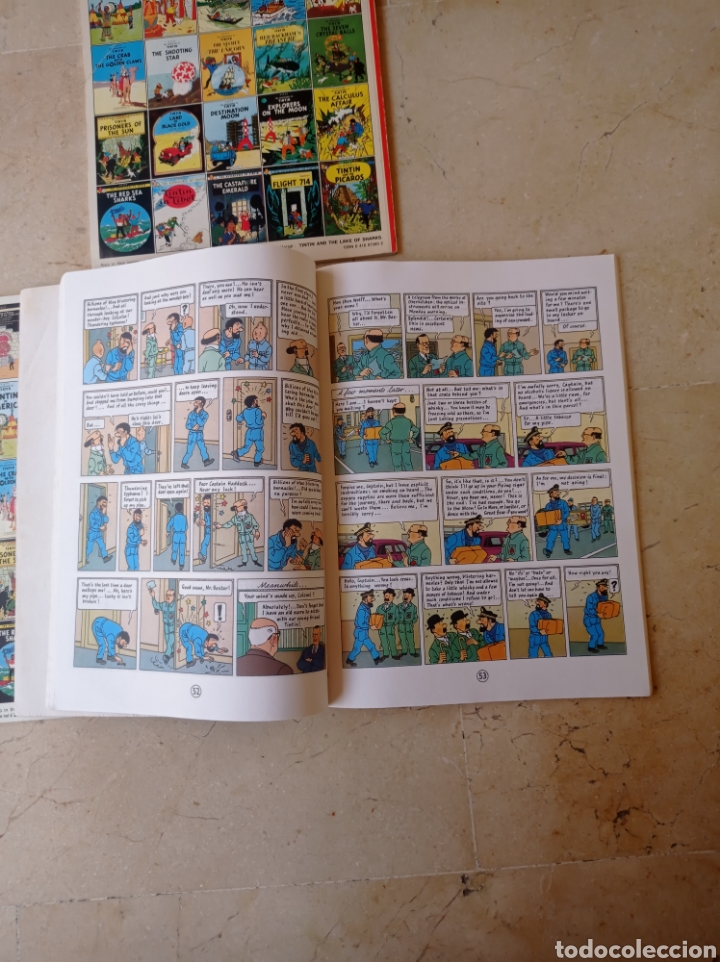 C&oacute;mics: COMICS TINTIN EN INGL&Eacute;S - Foto 3