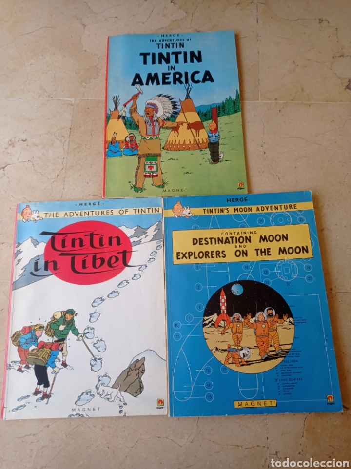 C&oacute;mics: COMICS TINTIN EN INGL&Eacute;S - Foto 1