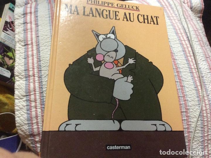 C&oacute;mics: Philippe Geluck. A langue au chat en frances casterman - Foto 1