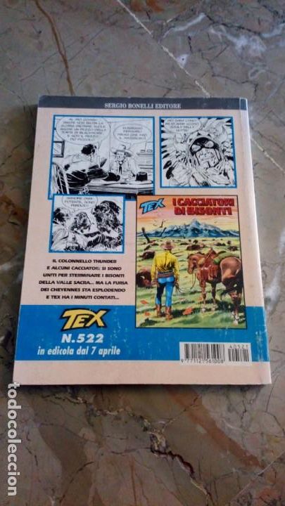 C&oacute;mics: Tex N&ordm; 521 (Kiowas) Sergio Bonelli en ITALIANO - Foto 2