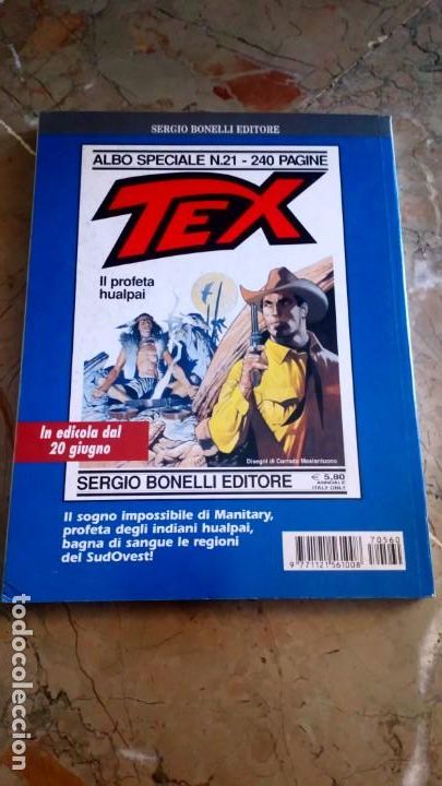 C&oacute;mics: Tex N&ordm; 560 (Moctezuma) Sergio Bonelli en ITALIANO - Foto 2