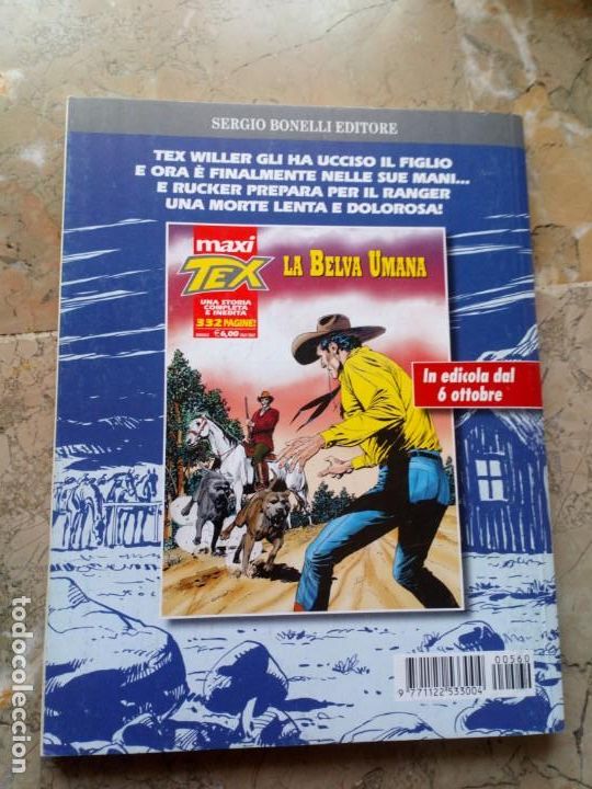 C&oacute;mics: TEX N&ordm; 560 (MOCTEZUMA) SERGIO BONELLI EN ITALIANO - Foto 2