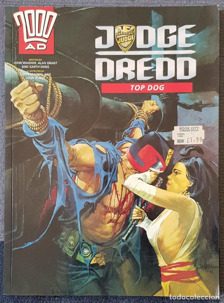 C&oacute;mics: 2000 AD - Judge Dread: Top Dog (IPC, 1993) - Foto 1