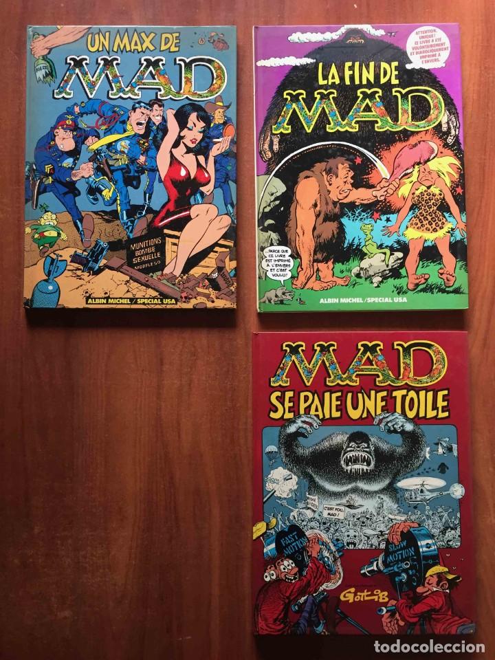 C&oacute;mics: MAD. ALBIN MICHEL. COLECCI&Oacute;N COMPLETA DE 5 C&Oacute;MICS. FRANC&Eacute;S - Foto 2