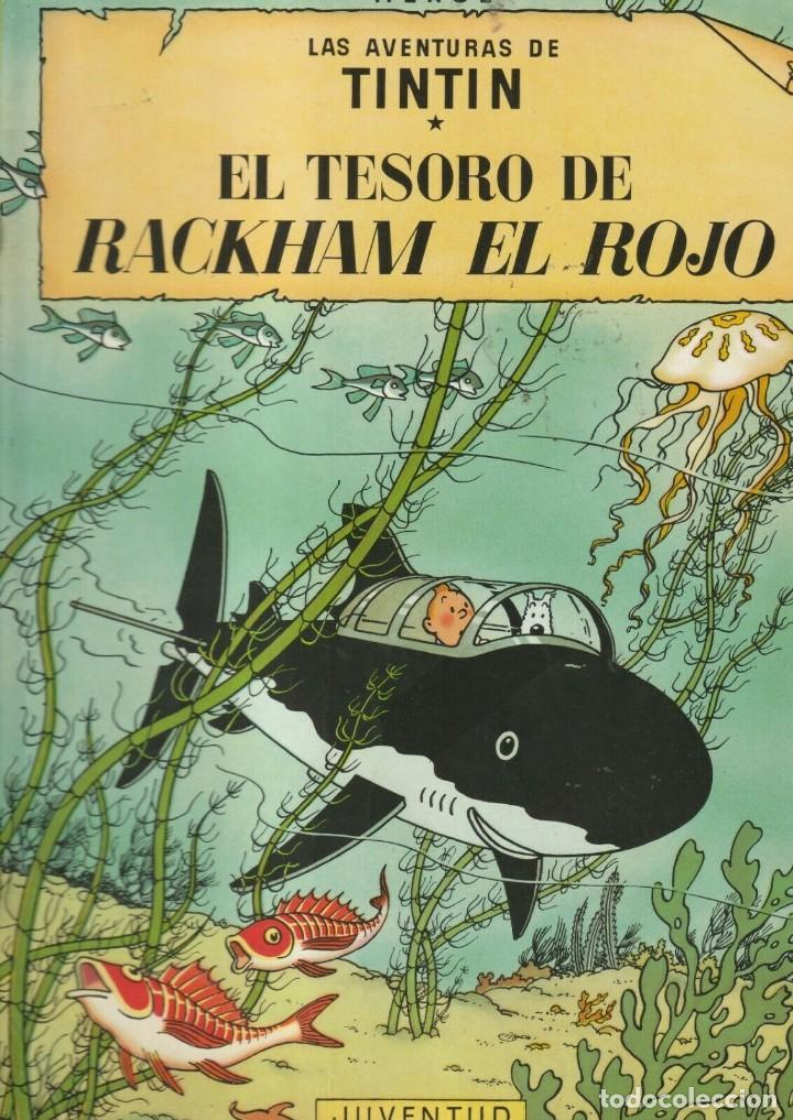 C&oacute;mics: TINTIN El Tesoro de RACKHAM EL ROJO.Herg&eacute;. - Foto 1