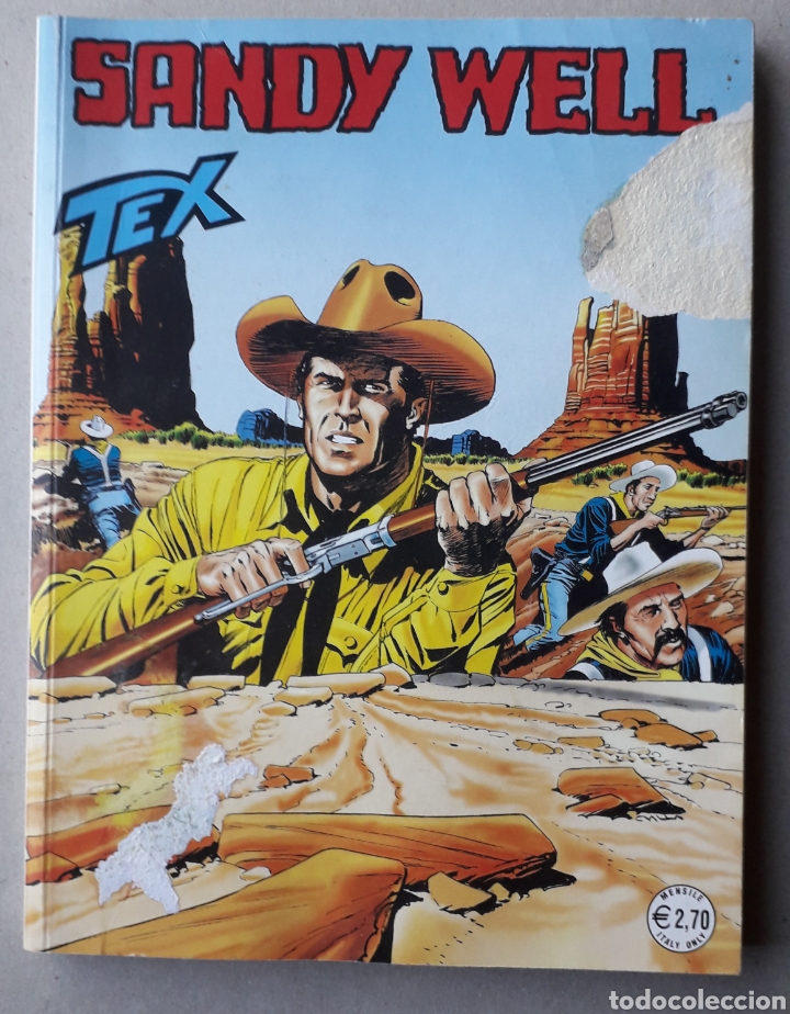 C&oacute;mics: COMIC TEX - SANDY WELL - N&ordm; 562 - AGOSTO 2007 - BONELLI CALLEPPINI - Foto 1