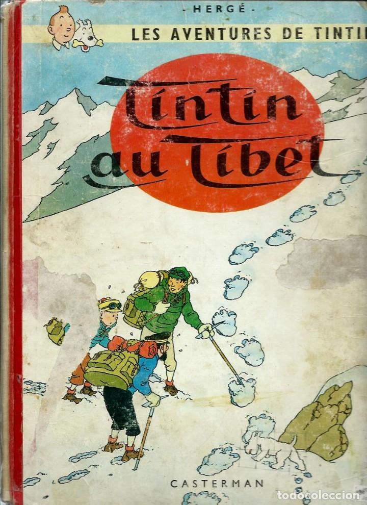 C&oacute;mics: HERGE - TINTIN AU TIBET - CASTERMAN 1962 - CONTRAPORTADA B31 - IMPRIMERIES BOBIGNY