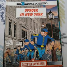 Cómics: DE BLAUWBLOEZEN OPROER IN NEW YORK GAZET VAN ANTWERPEN N.º 62. Lote 229764915