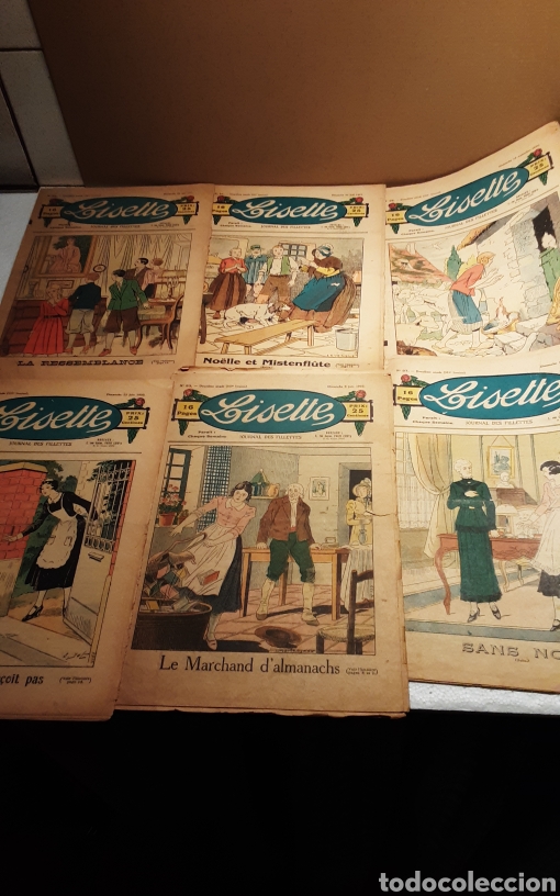 C&oacute;mics: 16 tebeos franceses LISETTE de 1932 - Foto 3