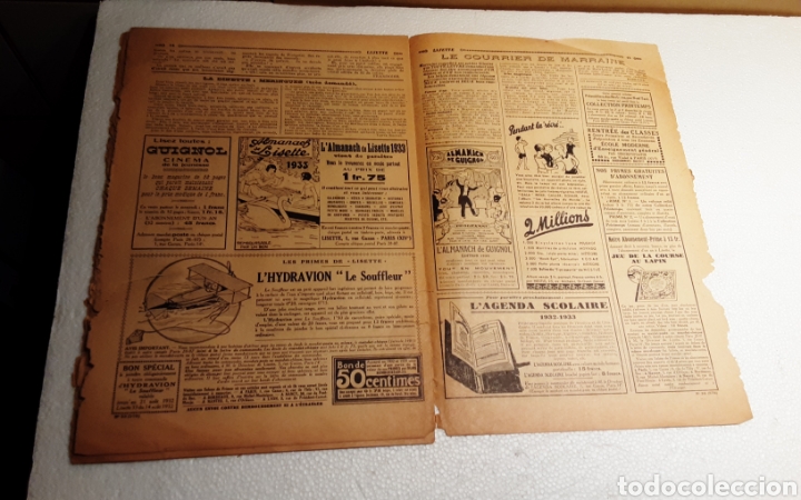 C&oacute;mics: 16 tebeos franceses LISETTE de 1932 - Foto 8
