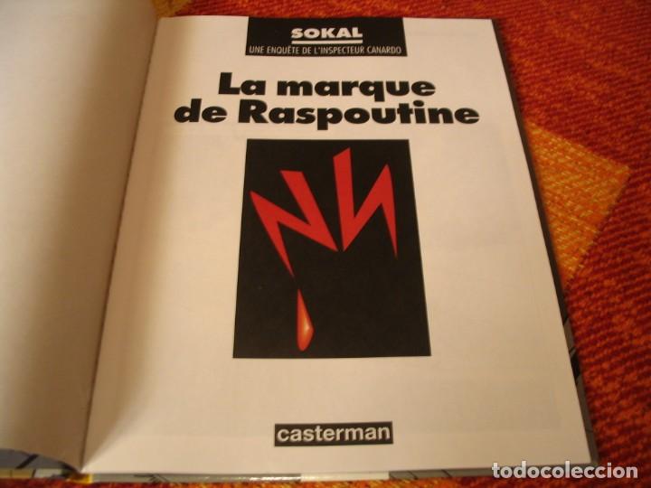 C&oacute;mics: CANARDO LA MARQUE DE RASPOUTINE SOKAL CASTERMAN - Foto 3
