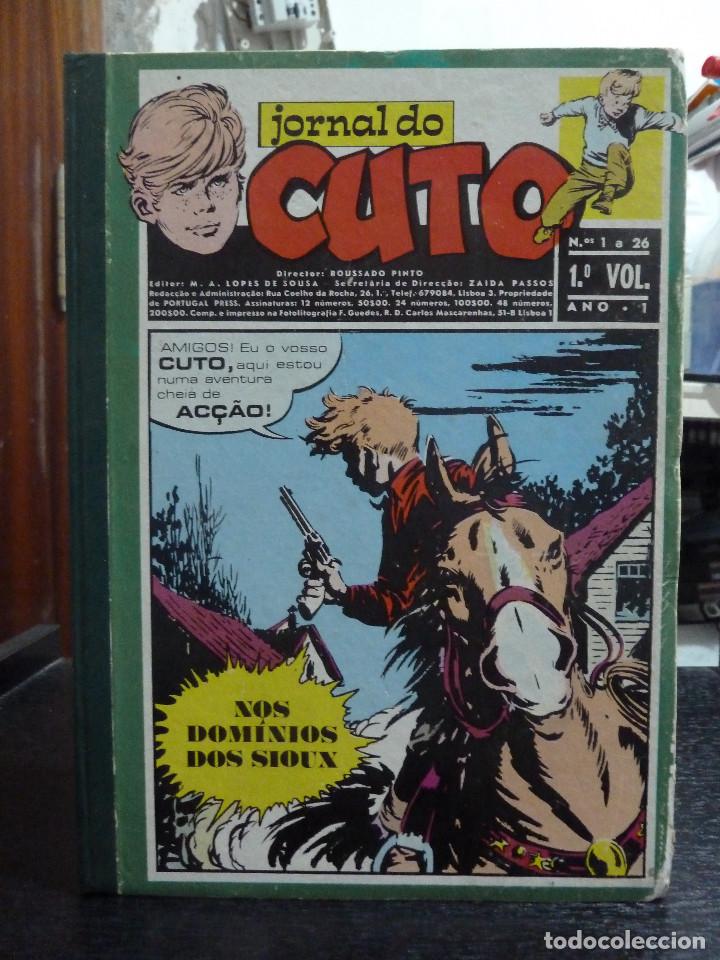 JORNAL DO CUTO 1971 PORTUGAL PRESS 8 TOMOS (Tebeos y Comics - Comics Lengua Extranjera - Comics Europeos)