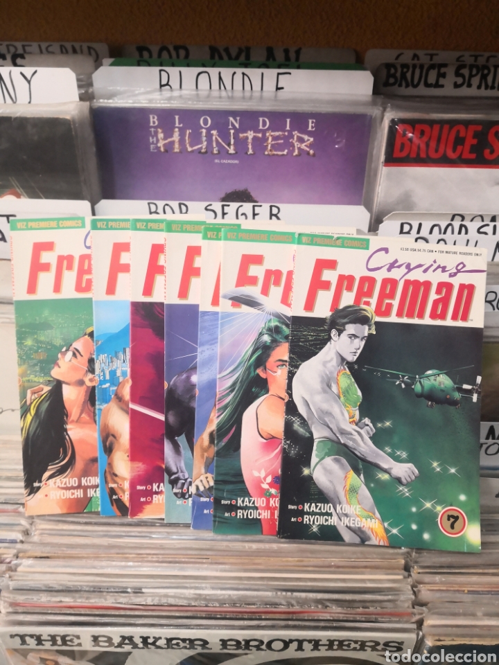C&oacute;mics: Crying Freeman tomos del 1 al 7 en ingl&eacute;s - Foto 1