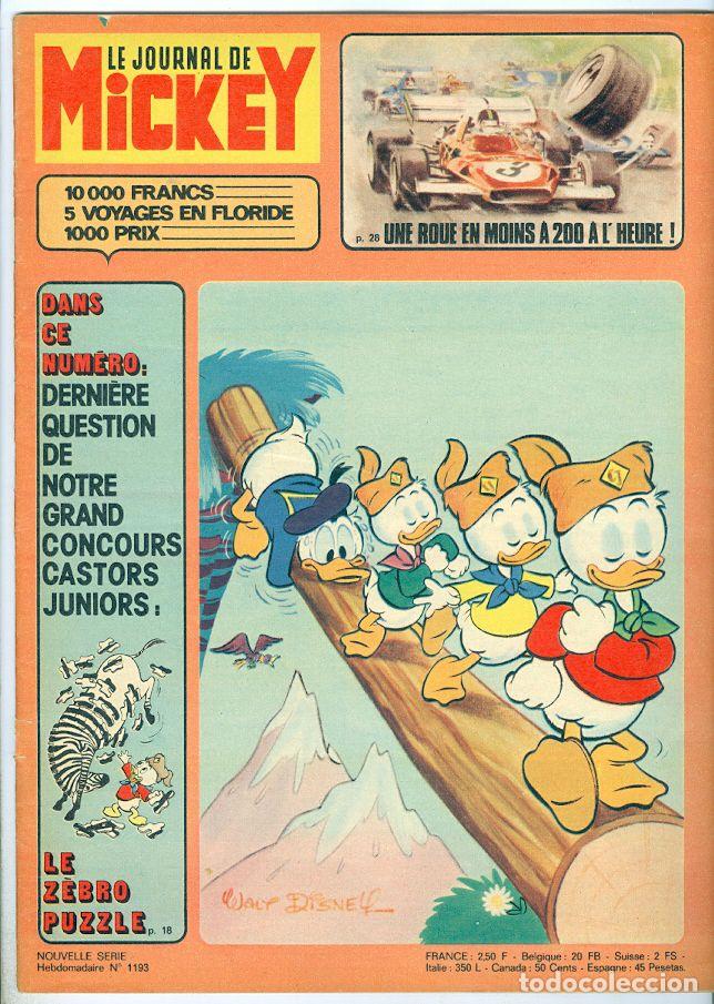 C&oacute;mics: Edi monde. Le journal de Mickey. 1193. - Foto 1