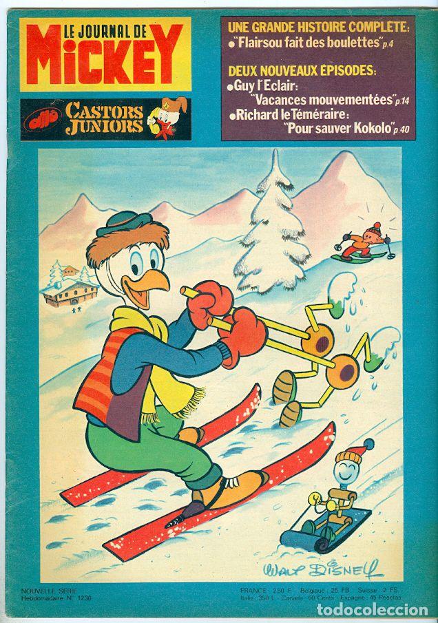 C&oacute;mics: Edi monde. Le journal de Mickey. 1230. - Foto 1