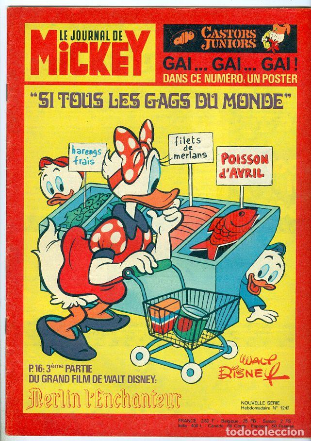 C&oacute;mics: Edi monde. Le journal de Mickey. 1242. - Foto 1