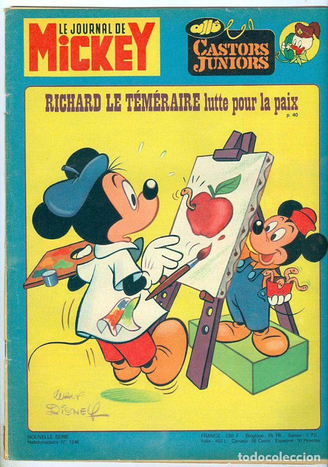C&oacute;mics: Edi monde. Le journal de Mickey. 1246. - Foto 1