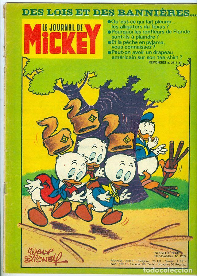 C&oacute;mics: Edi monde. Le journal de Mickey. 1259. - Foto 1