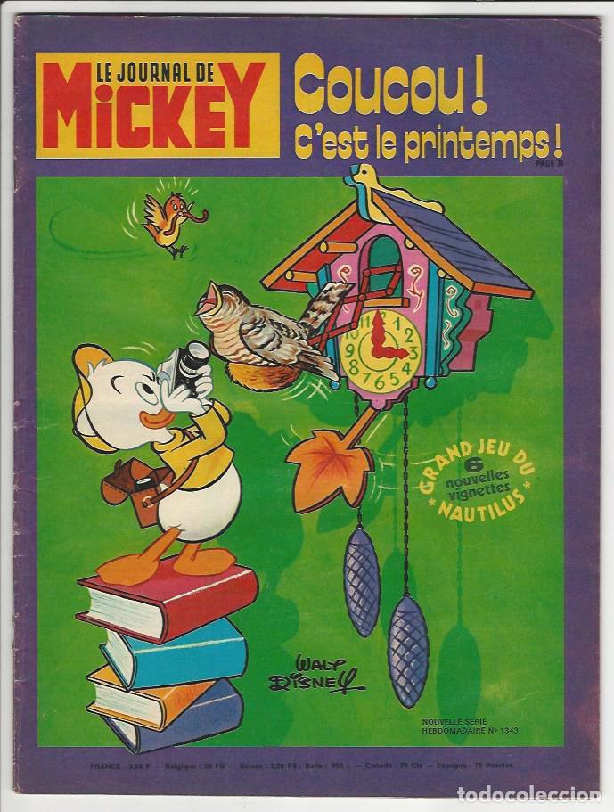 C&oacute;mics: Edi monde. Le journal de Mickey. 1343. - Foto 1