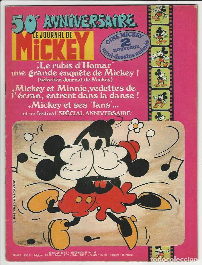 C&oacute;mics: Edi monde. Le journal de Mickey. 1391. - Foto 1
