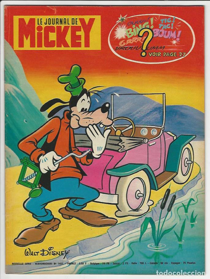 C&oacute;mics: Edi monde. Le journal de Mickey. 1403. - Foto 1