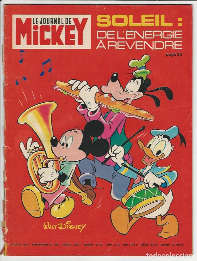 C&oacute;mics: Edi monde. Le journal de Mickey. 1408. - Foto 1
